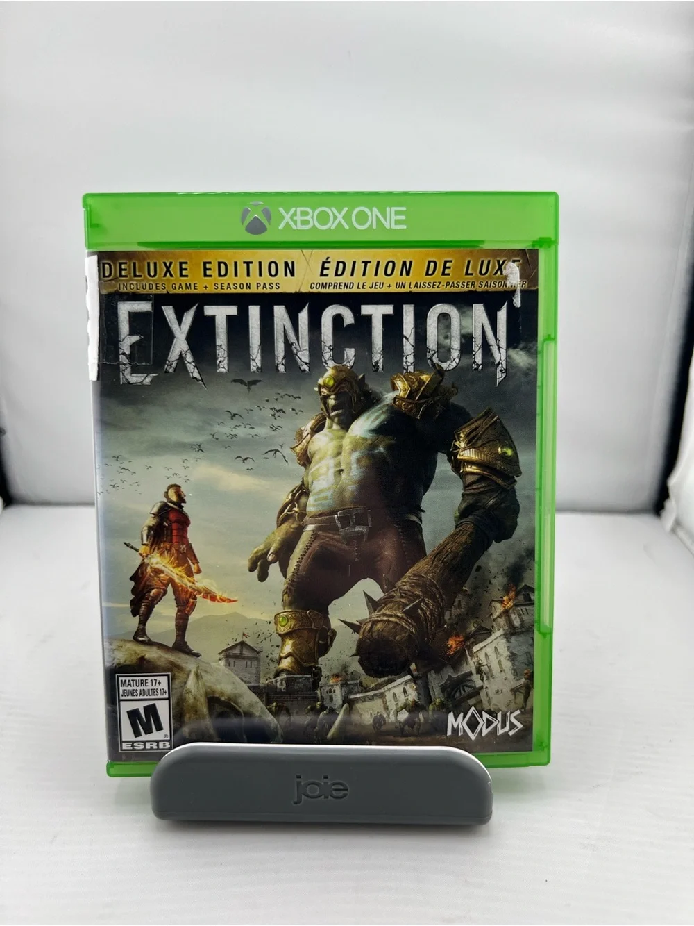 📀Xbox one Extinction Deluxe Edition - Green Case